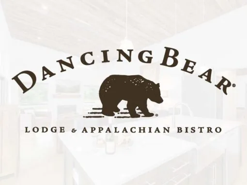 Dancing Bear Lodge & Appalachian Bistro website by Pioneer Media